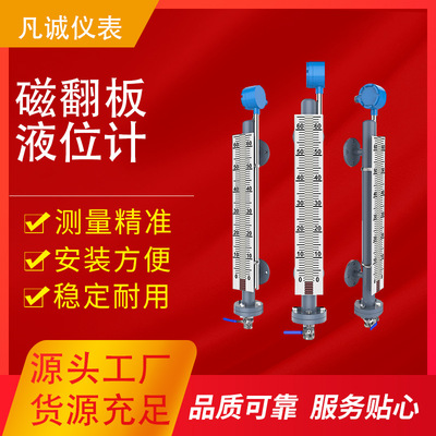 磁翻板液位计水位计侧装式pp带远传锅炉液位计不锈钢材质防腐厂家
